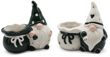 Keramik Wichtel mit Sack 14,5cm